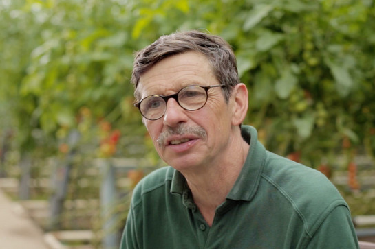 Ein Mann mit Brille