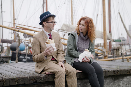 Jim Lacy und Kirsten Hermann Teaserformat