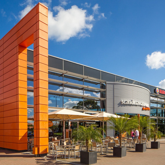 Blick auf den Scandipark