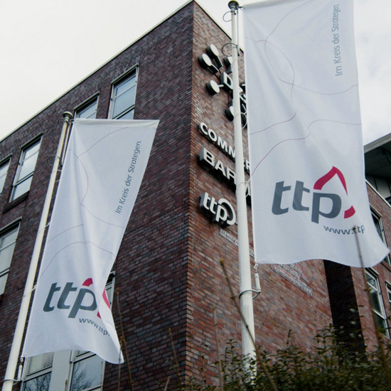 Außenansicht des ttp Gebäudes