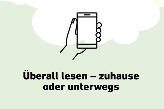 Eine schwarze Hand hält ein Smartphone