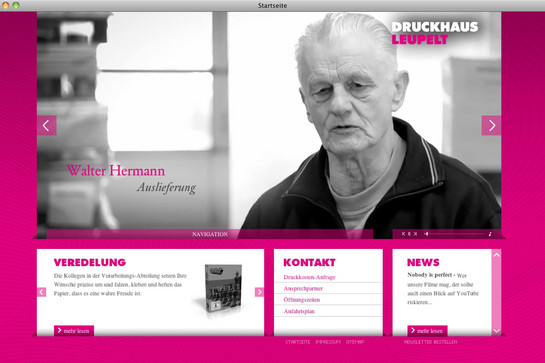 Bilderslider von Druckhaus Leupelt