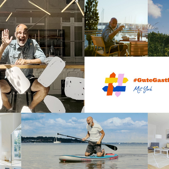Bildercollage von Gutegastfreunde mit York als Moderator