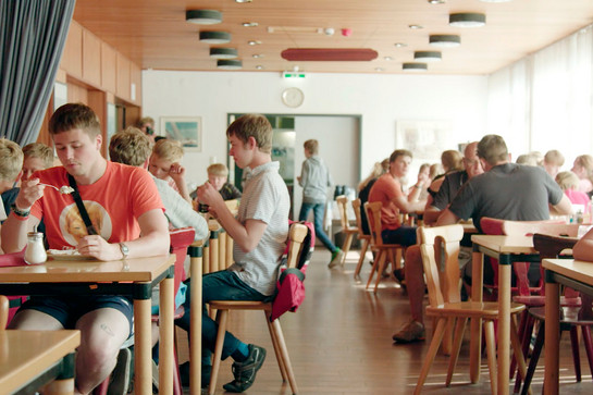 Blick in eine Kantine