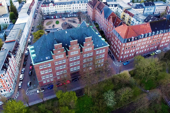Luftbild der HLA