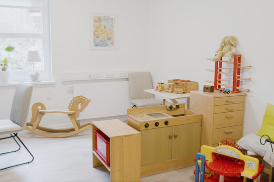Eine Spielecke für Kinder