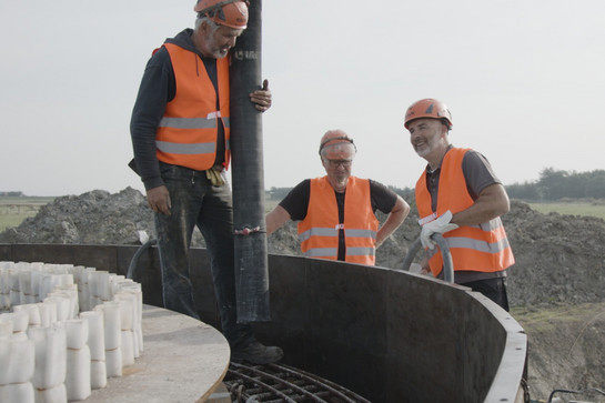 York steht auf einer Baustelle