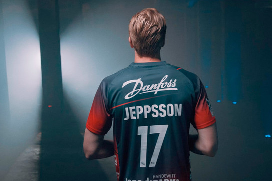 Das Trikot vom SG Spieler Jeppsson