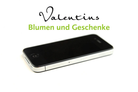 bb_valentins_teaser_01_hauptteaser.jpg Eine Nahaufnahme von einem schwarzen Handy von Valentins Blumen und Geschenke