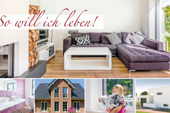 Bildercollage von Eco System Haus