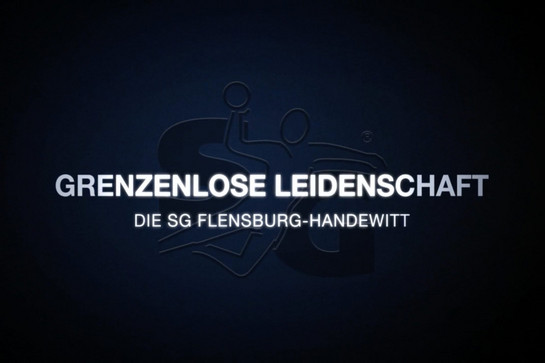 bb_leidenschaft_teaser_01.jpg SG Flensburg Handewitt Logo mit einem weißem overlay einer Schrift