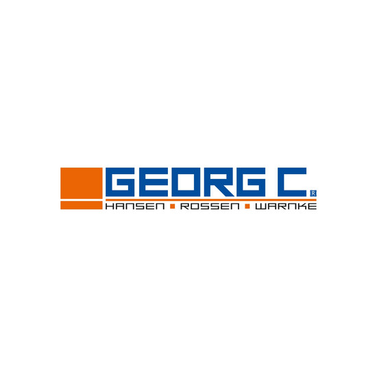 Logo GEORG C. in blauer Schrift