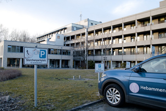 Blick auf das Imland Krankenhaus
