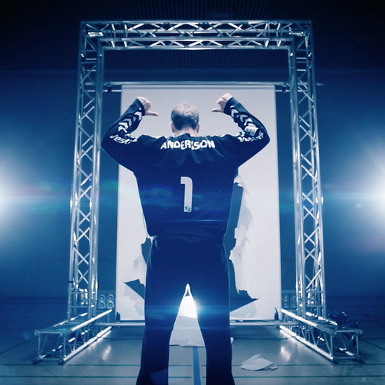 Ausschnitt aus dem Einlauftrailer der SG