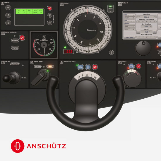 3D-Animation: Steuerruder