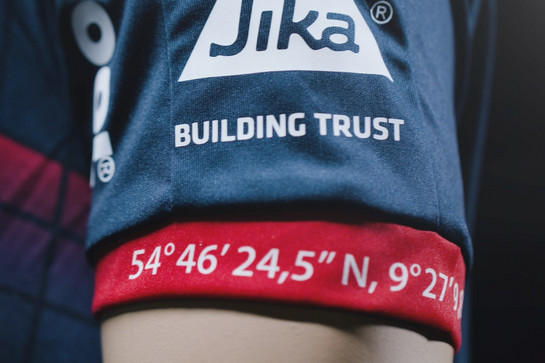 Ärmel von dem SG Trikot