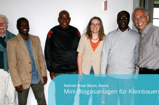 Gruppenbild von Nairobischen Kleinbauern