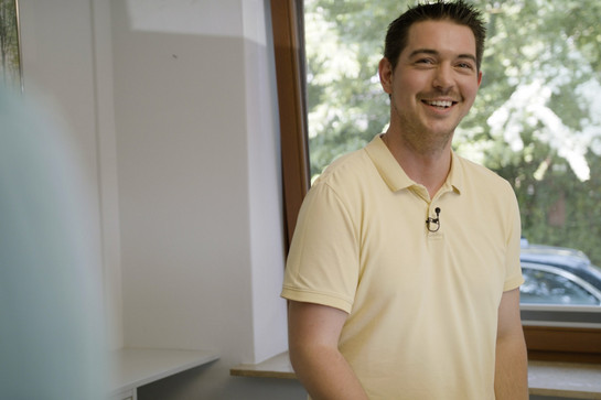 Ein Mitarbeiter von Petersen und Partner