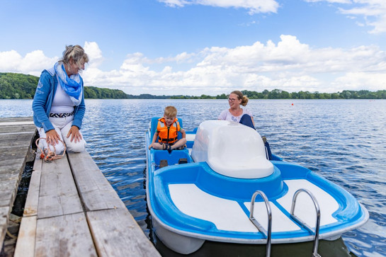 Tretbootverleih in Bad Segeberg