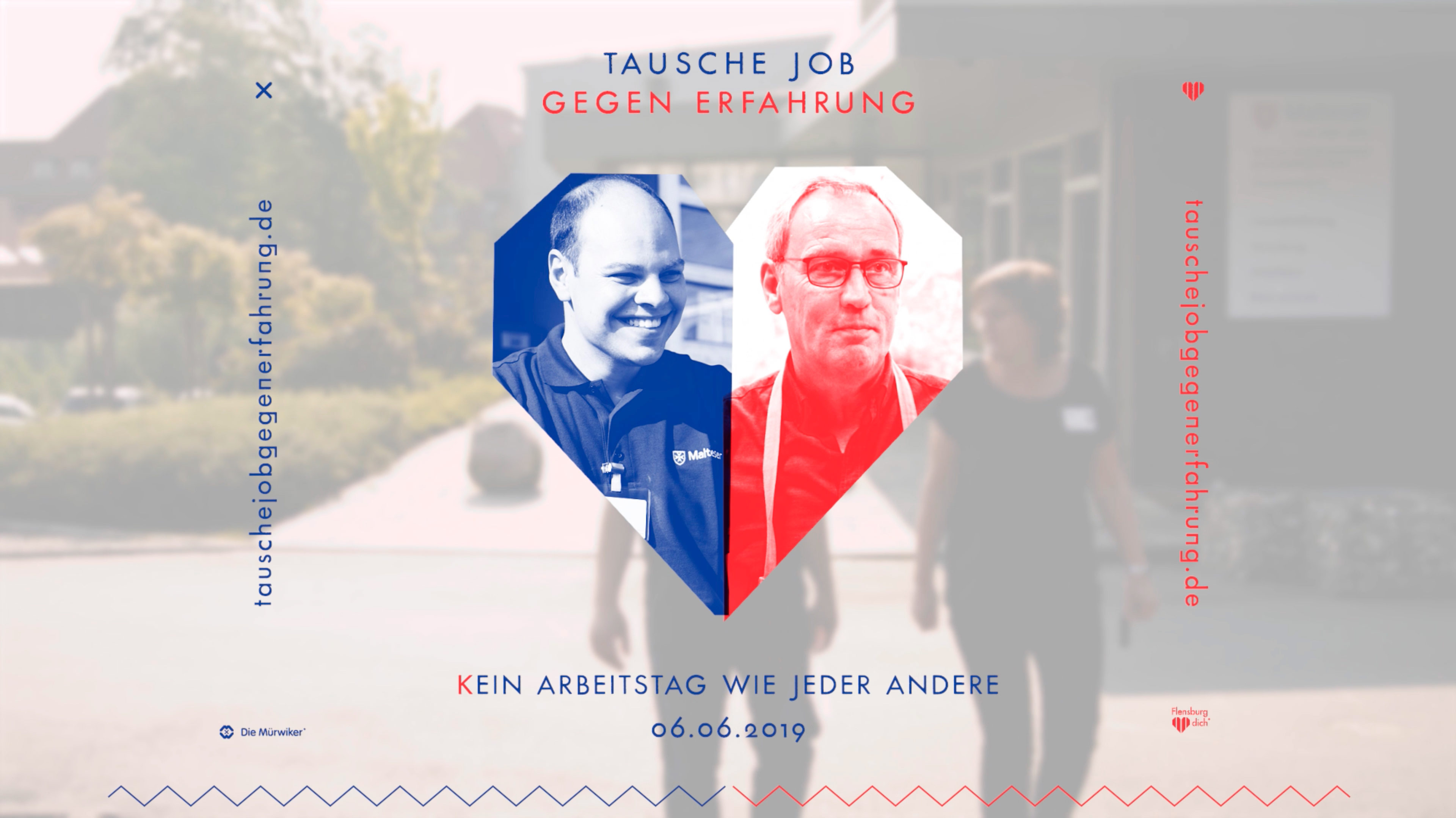 Ein Herz mit zwei Fotos drinne