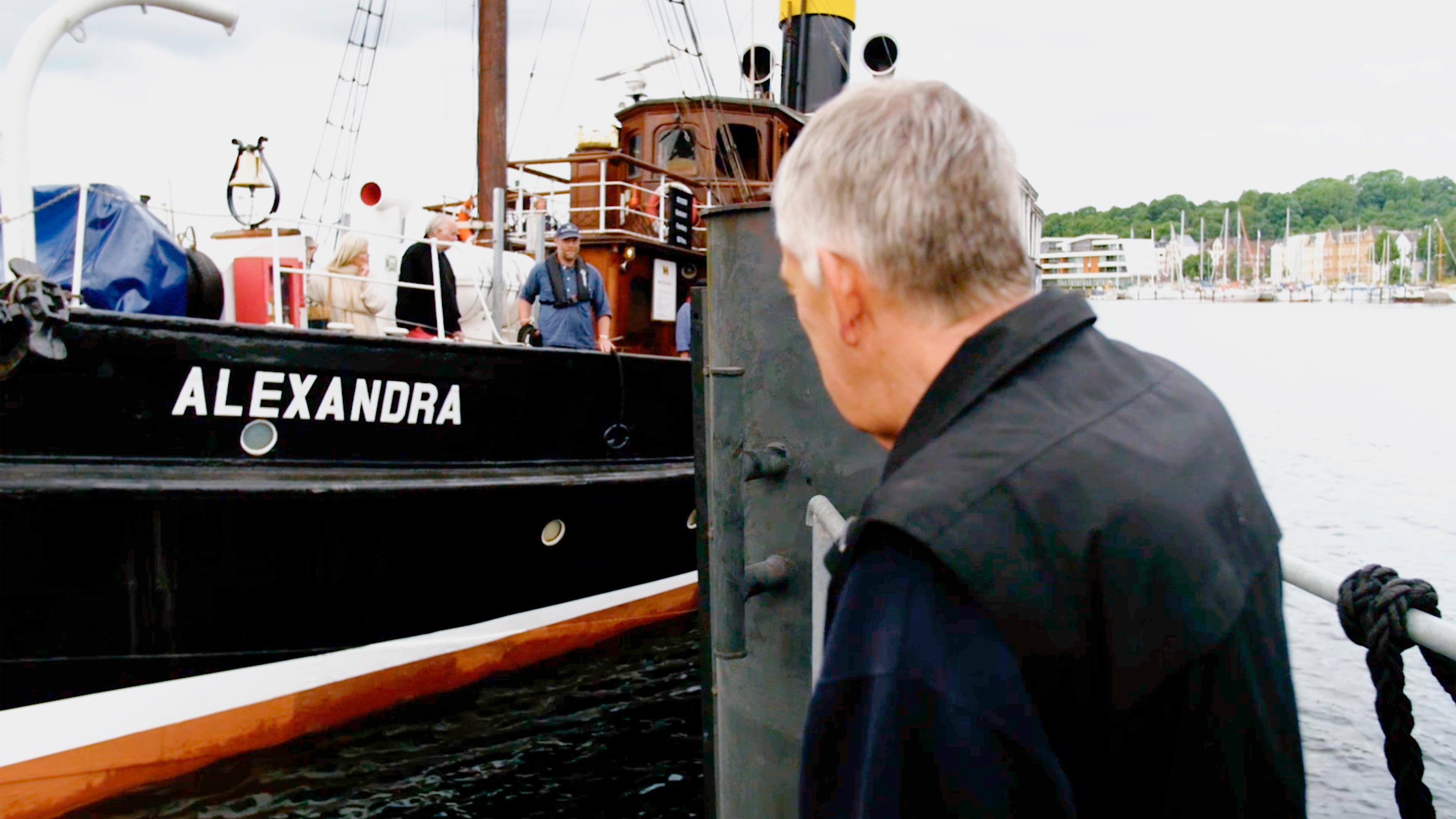 bb_alex_vorschau.jpg Schiff Alexandra legt an den Flensburger Hafen an