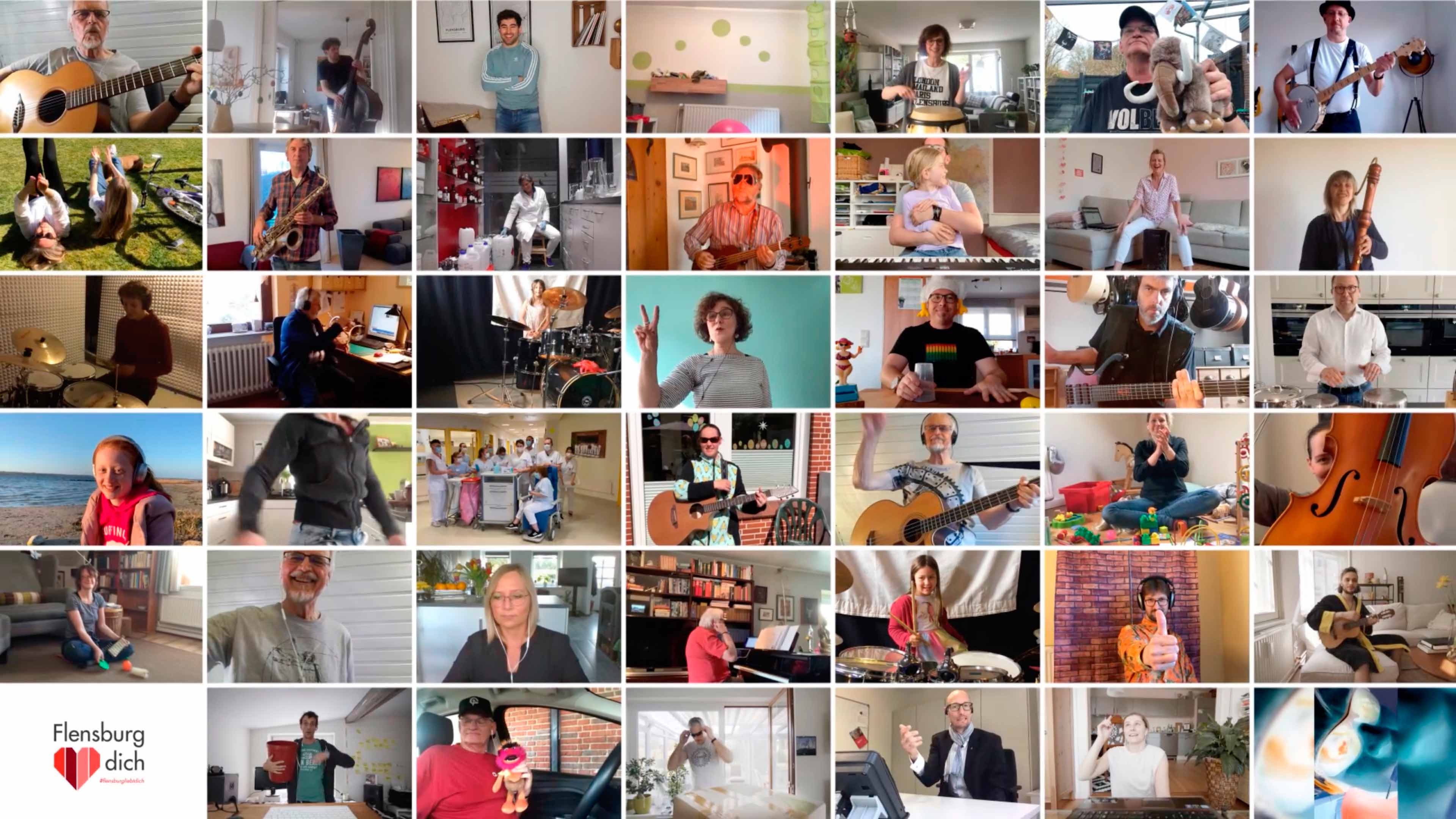bb_solidaritaetincoronazeiten_vorschau.jpg Bildercollage von Personen im Lockdown