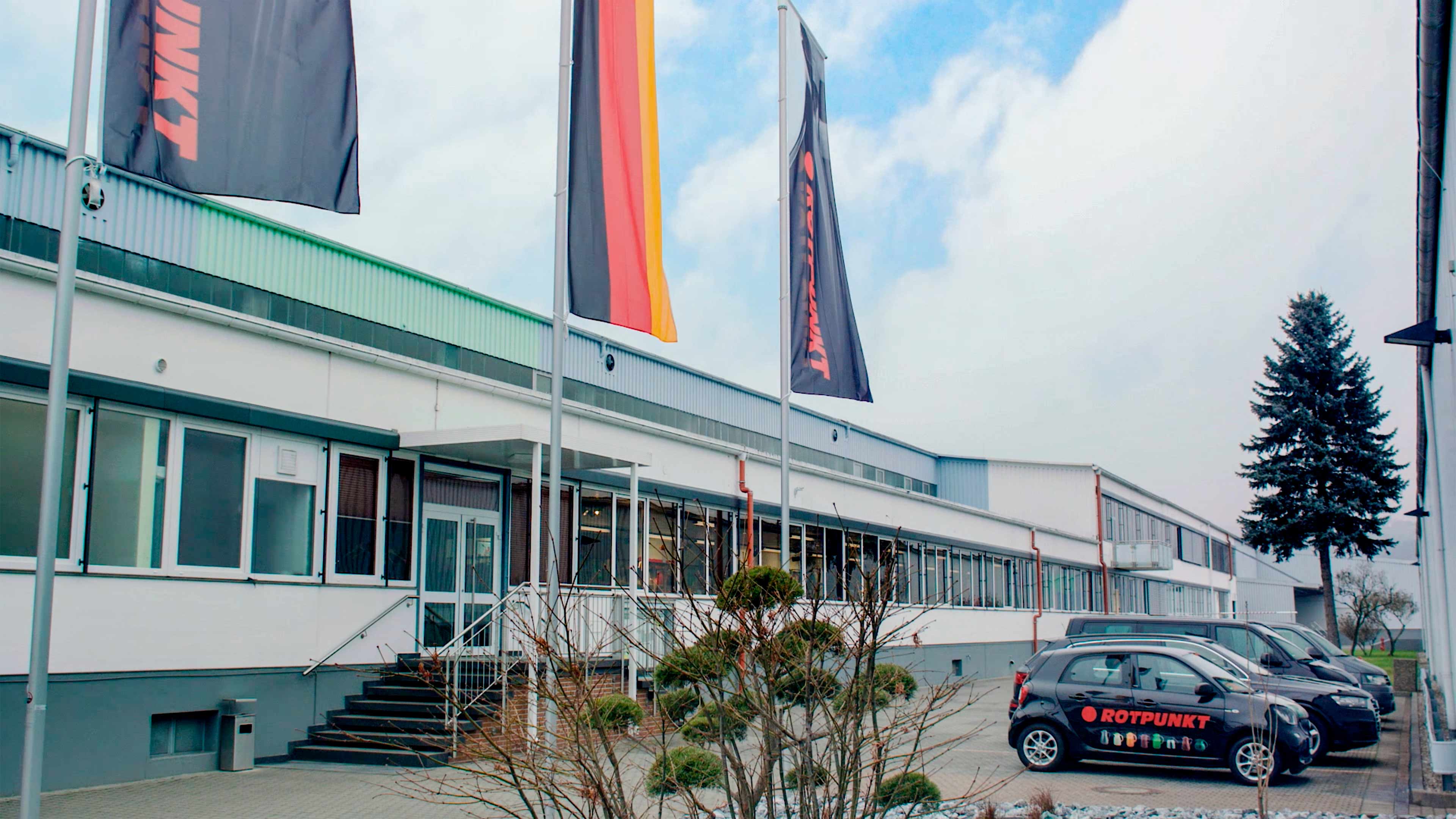 Außengebäude von Rotpunkt
