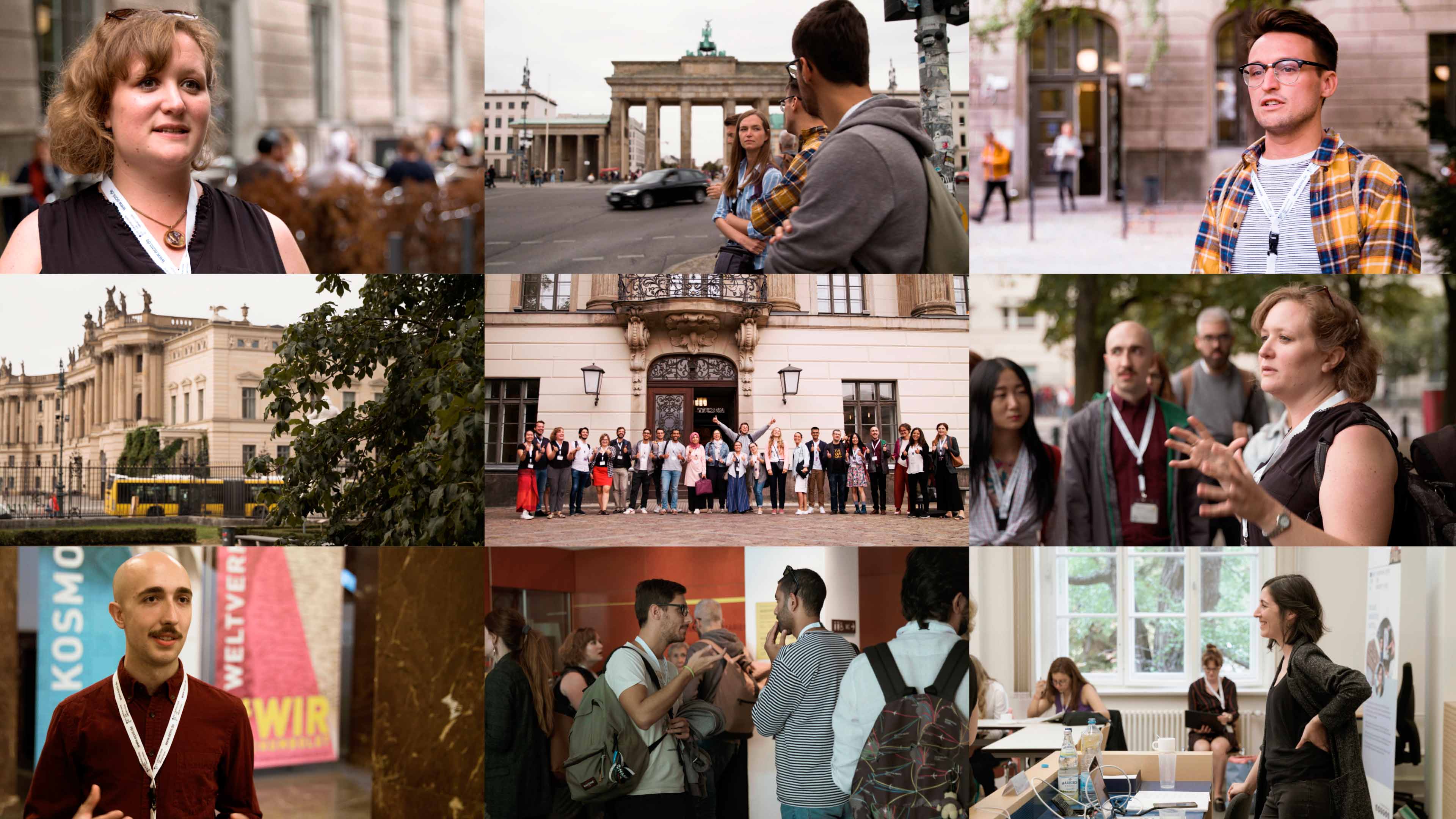 Bildercollage einer Summerschool