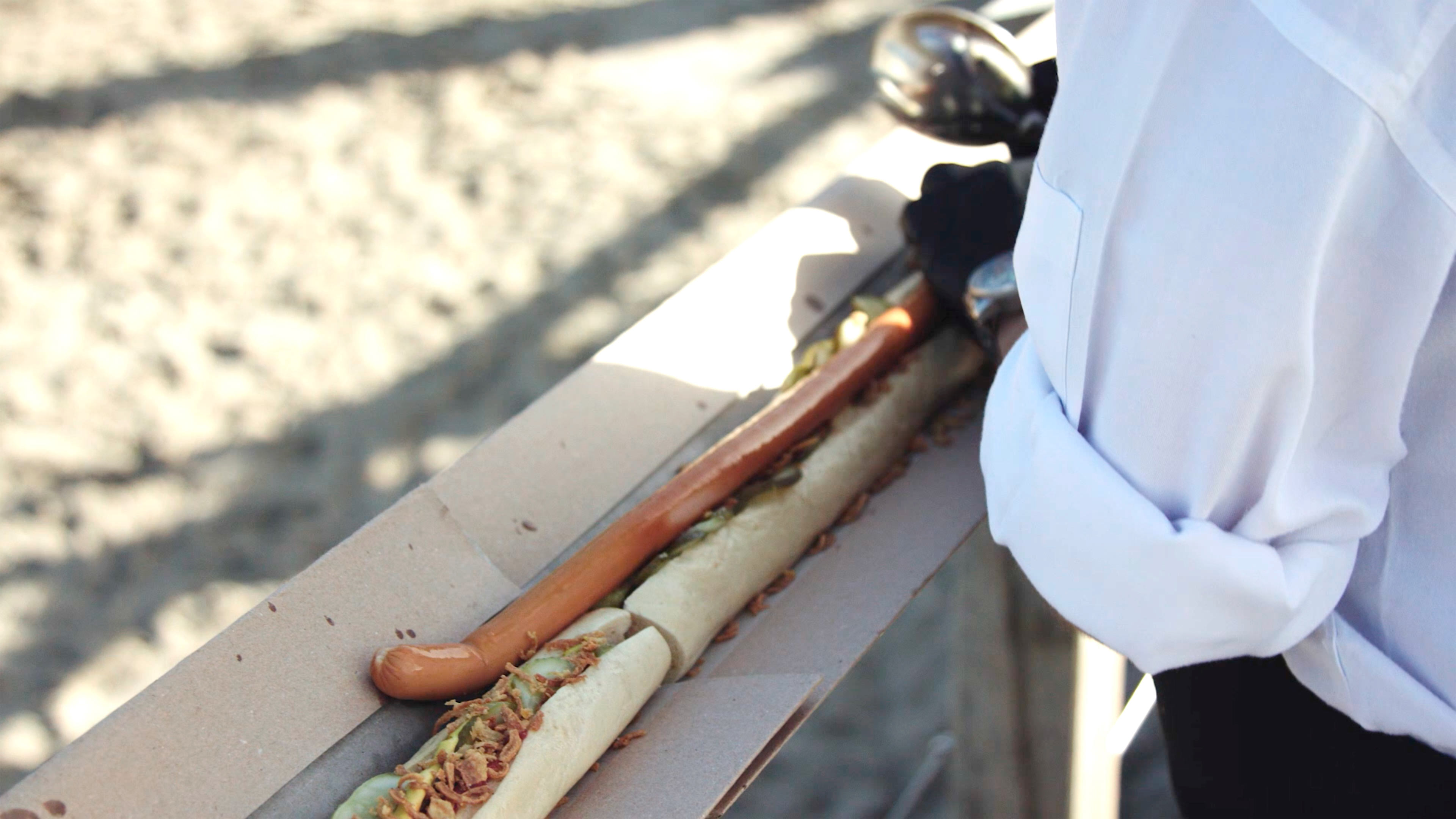 Der längste Hotdog
