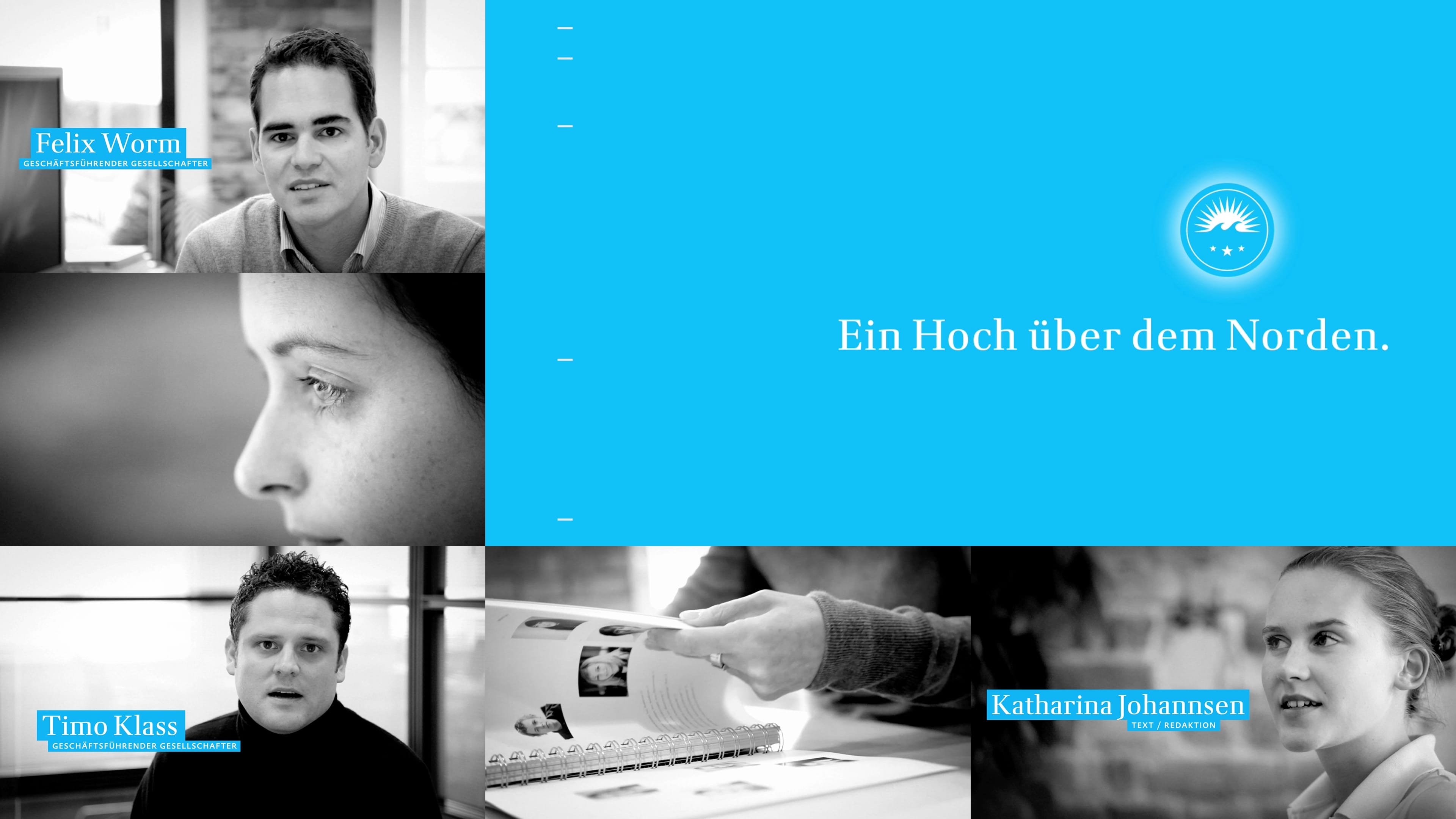 Bildercollage des Interviews von <span class='h2'>HOCHZWEI</span>