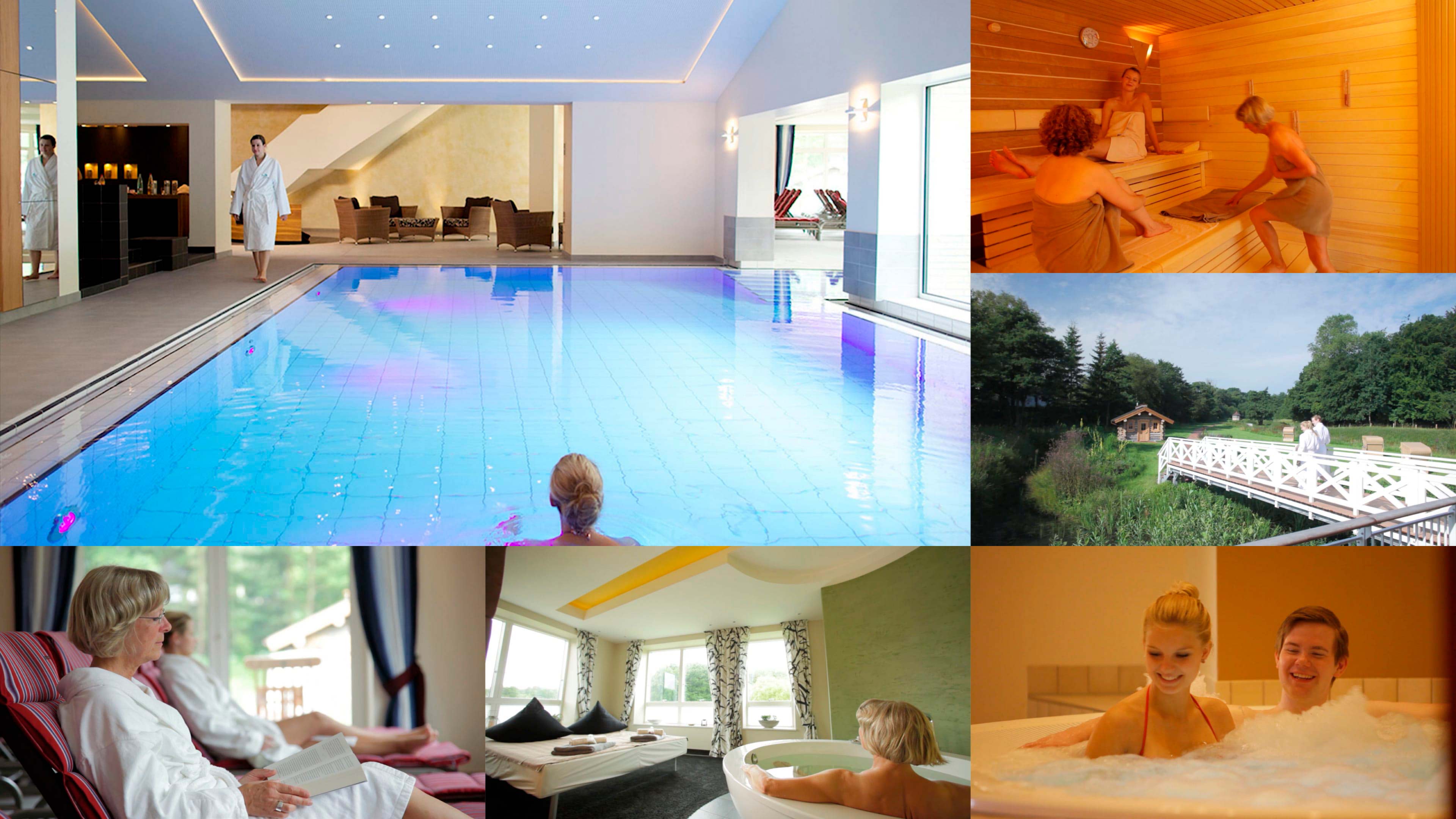 Wellnessbereich des Hotel Waldschlösschen