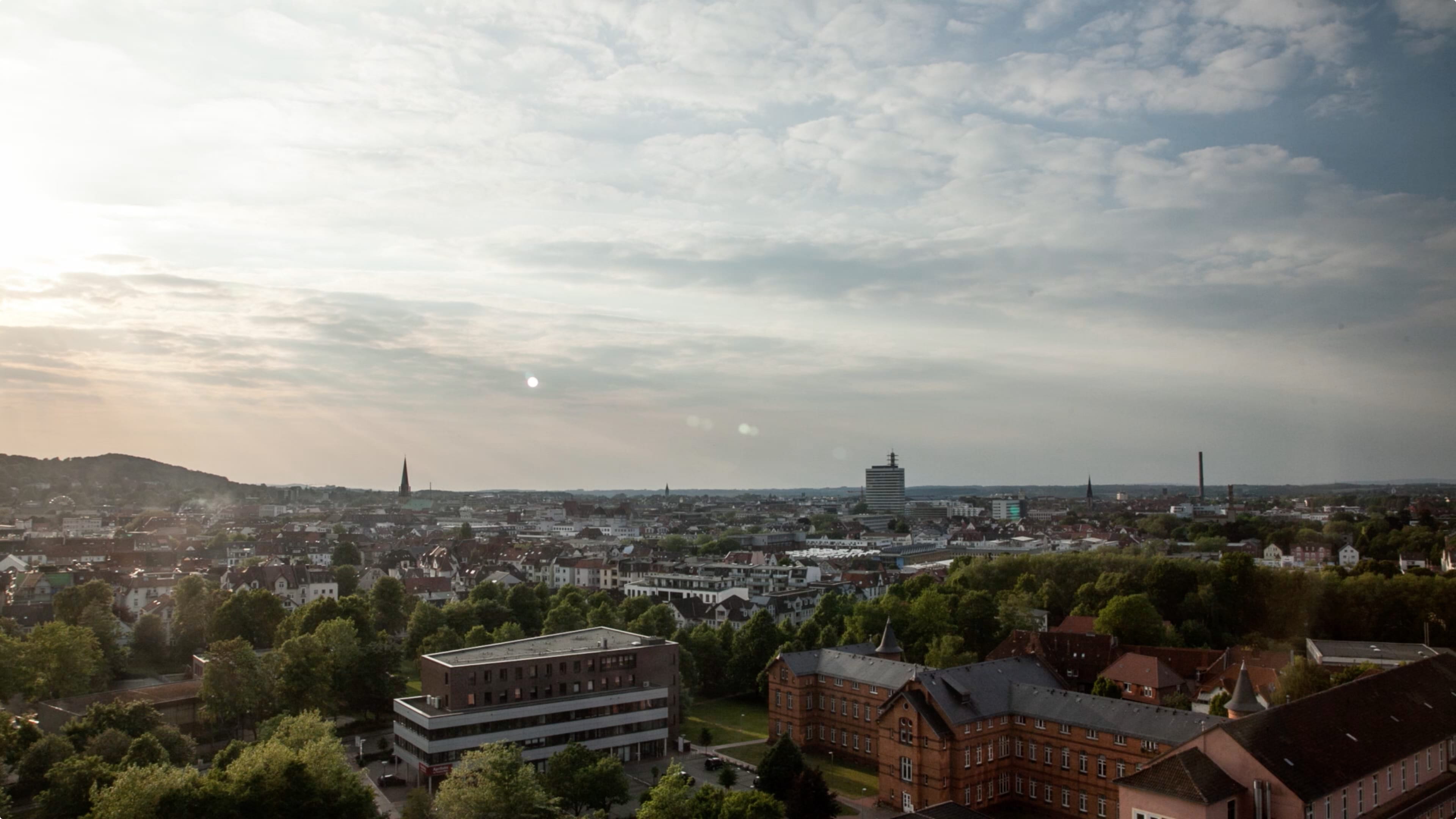 Blick über Bielefeld