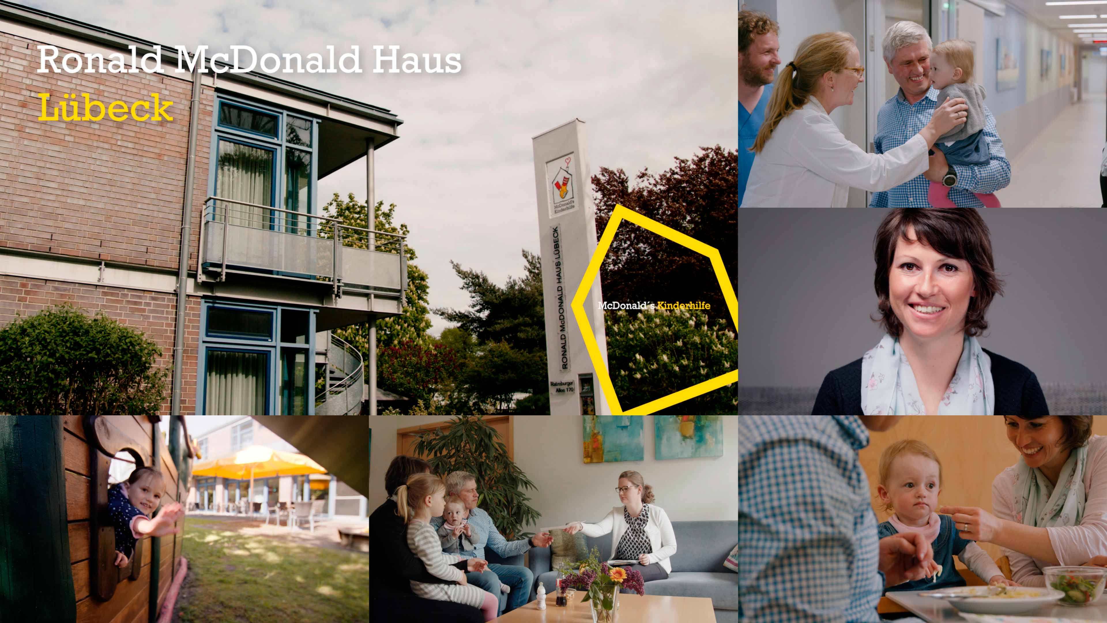 Bildercollage von Mcdonalds