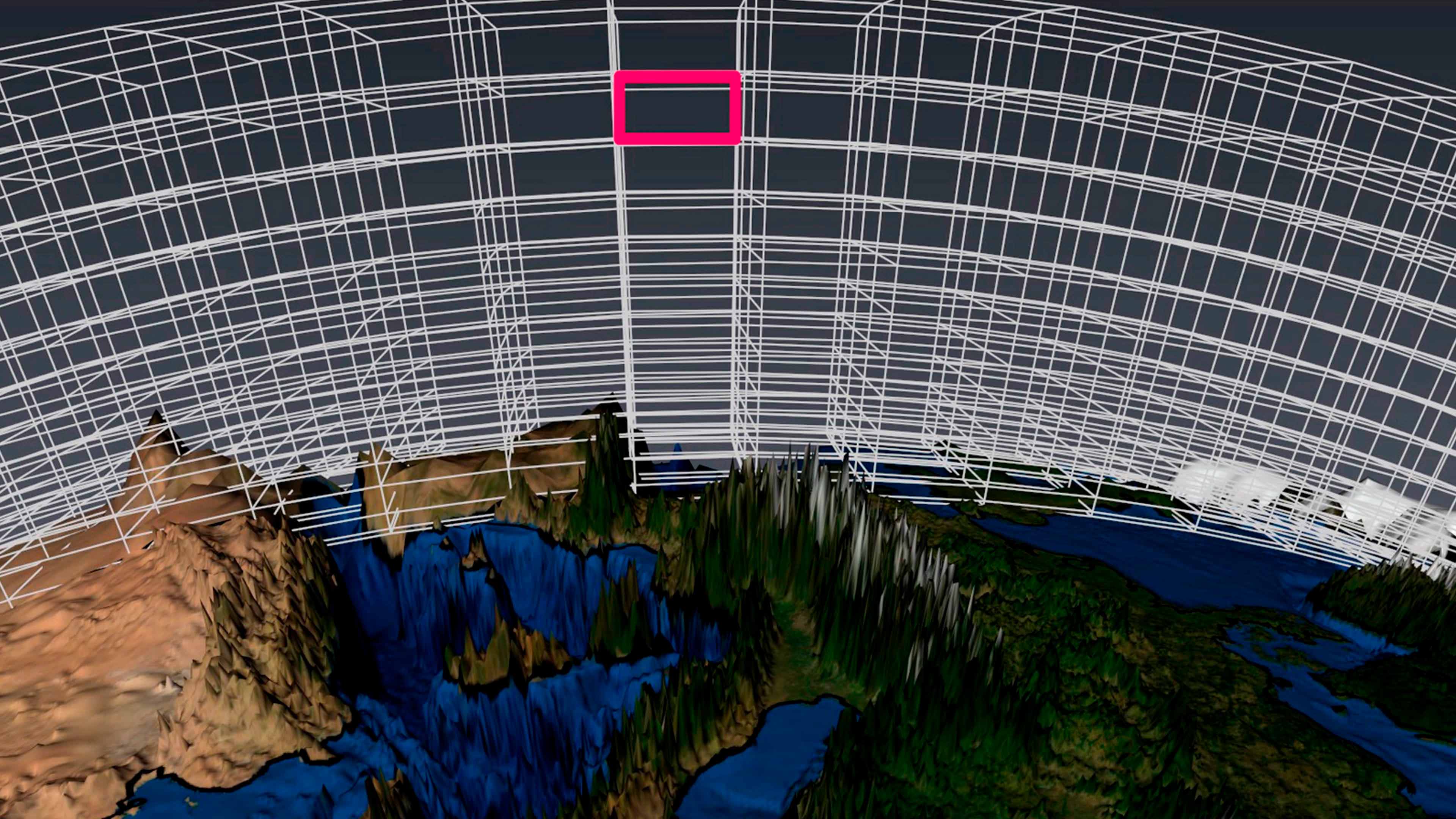 Ein Wald in 3D
