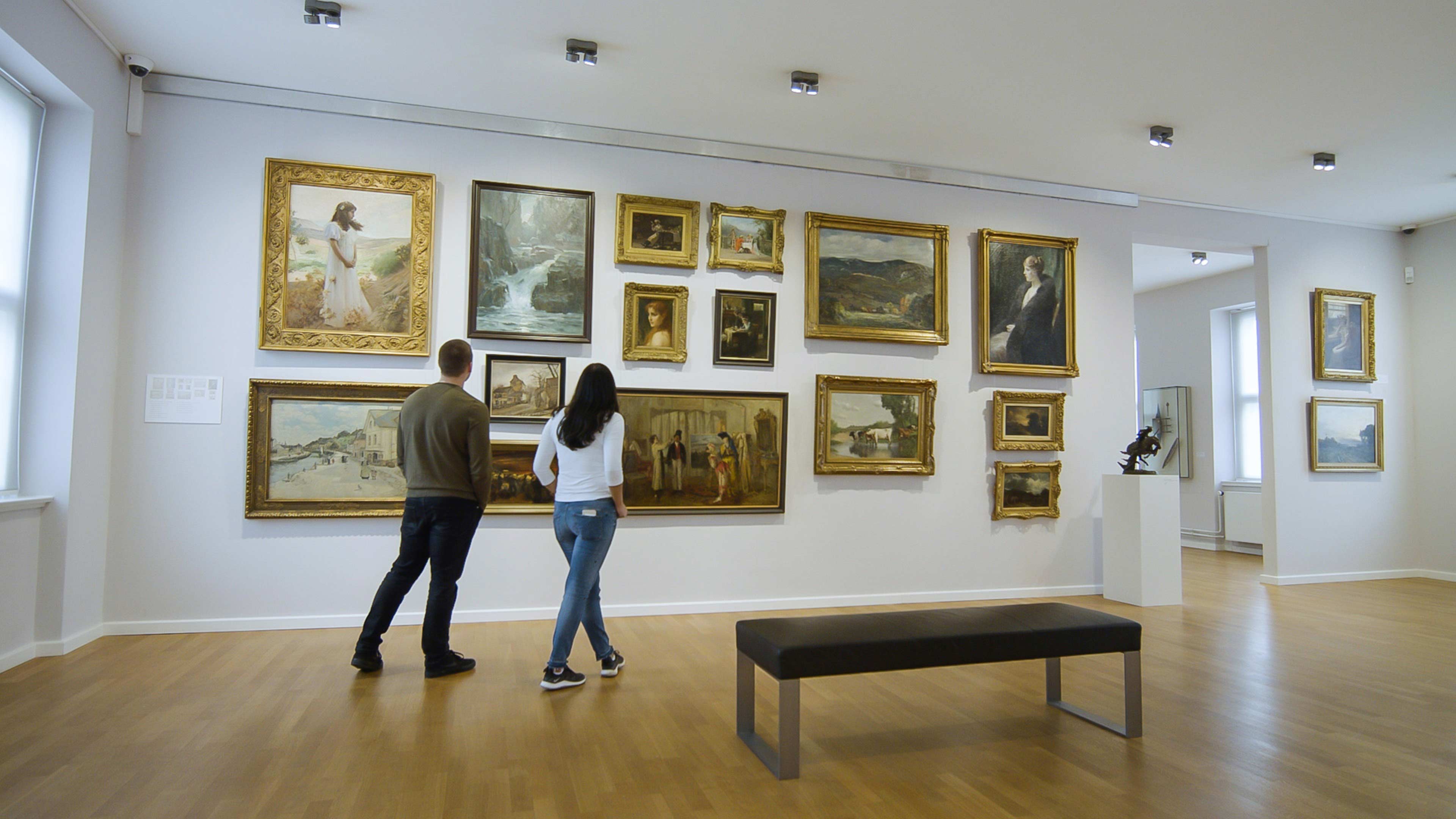 Blick in das Nordsee Museum Husum