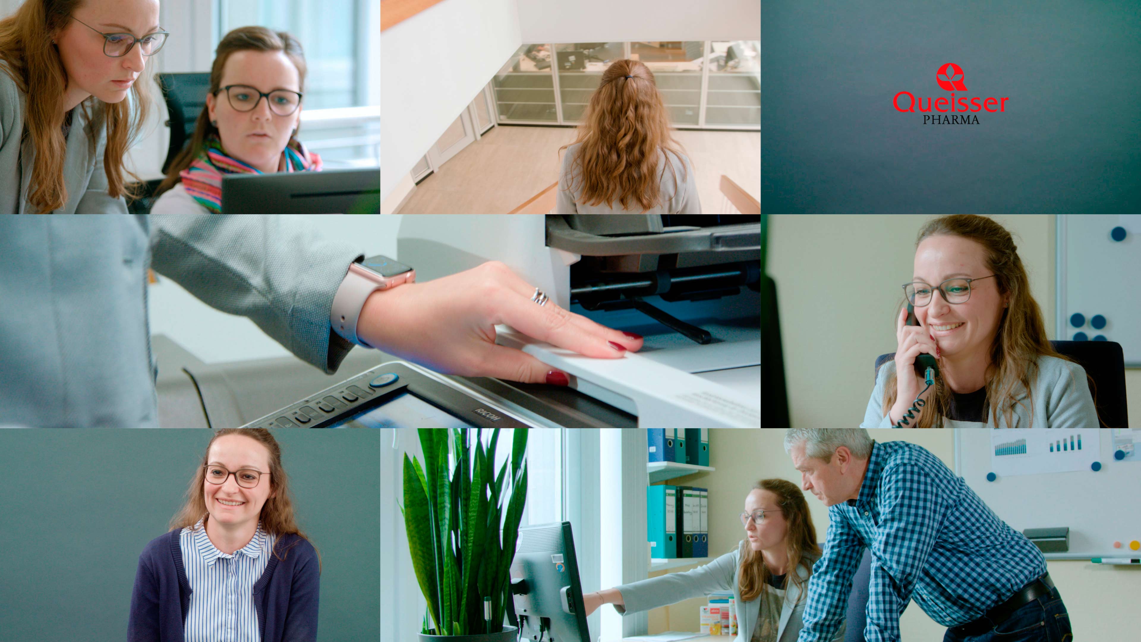 Bildercollage von Queisser Pharma