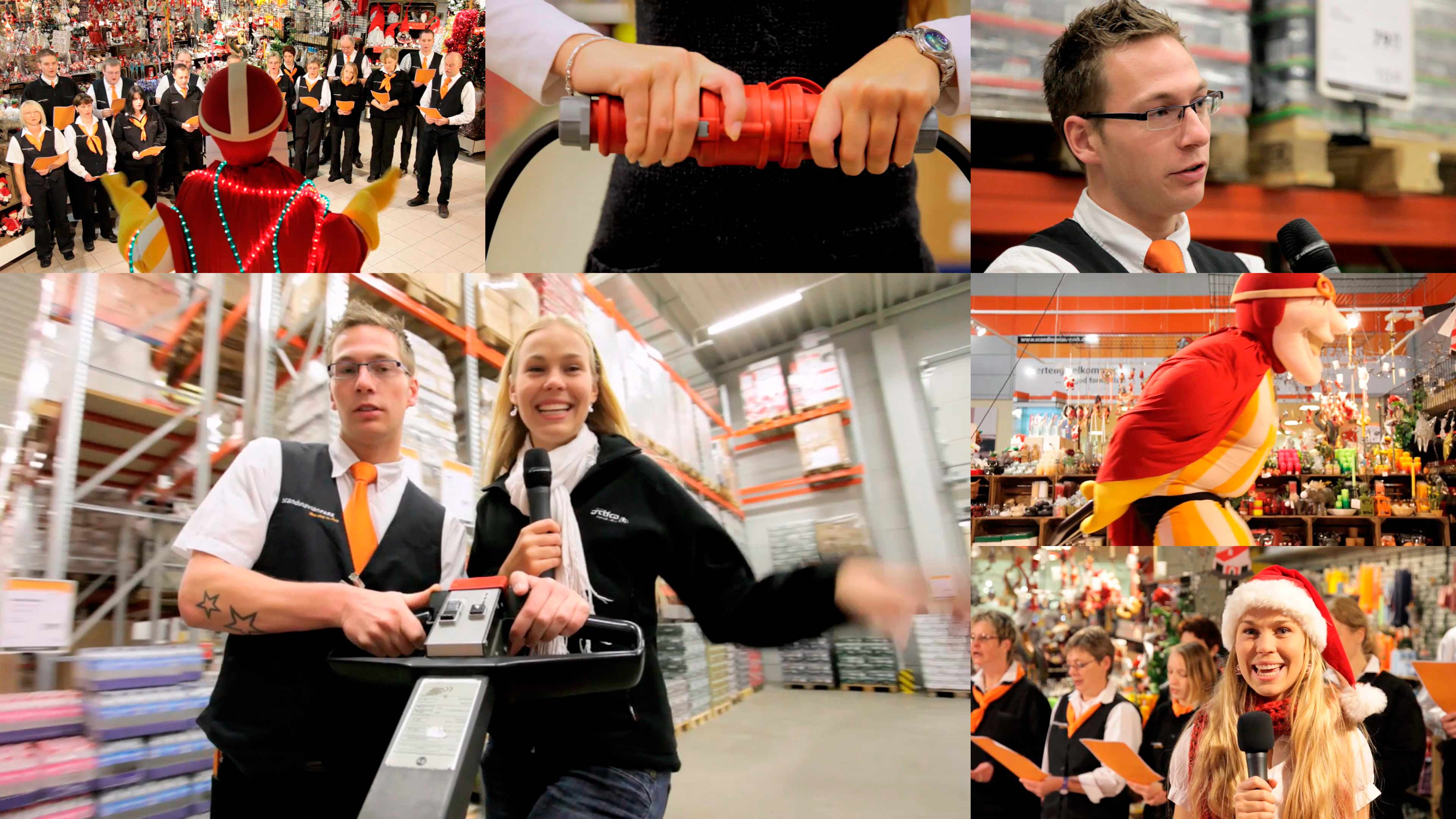 Bildercollage der Mr Scandi EInkaufsshow