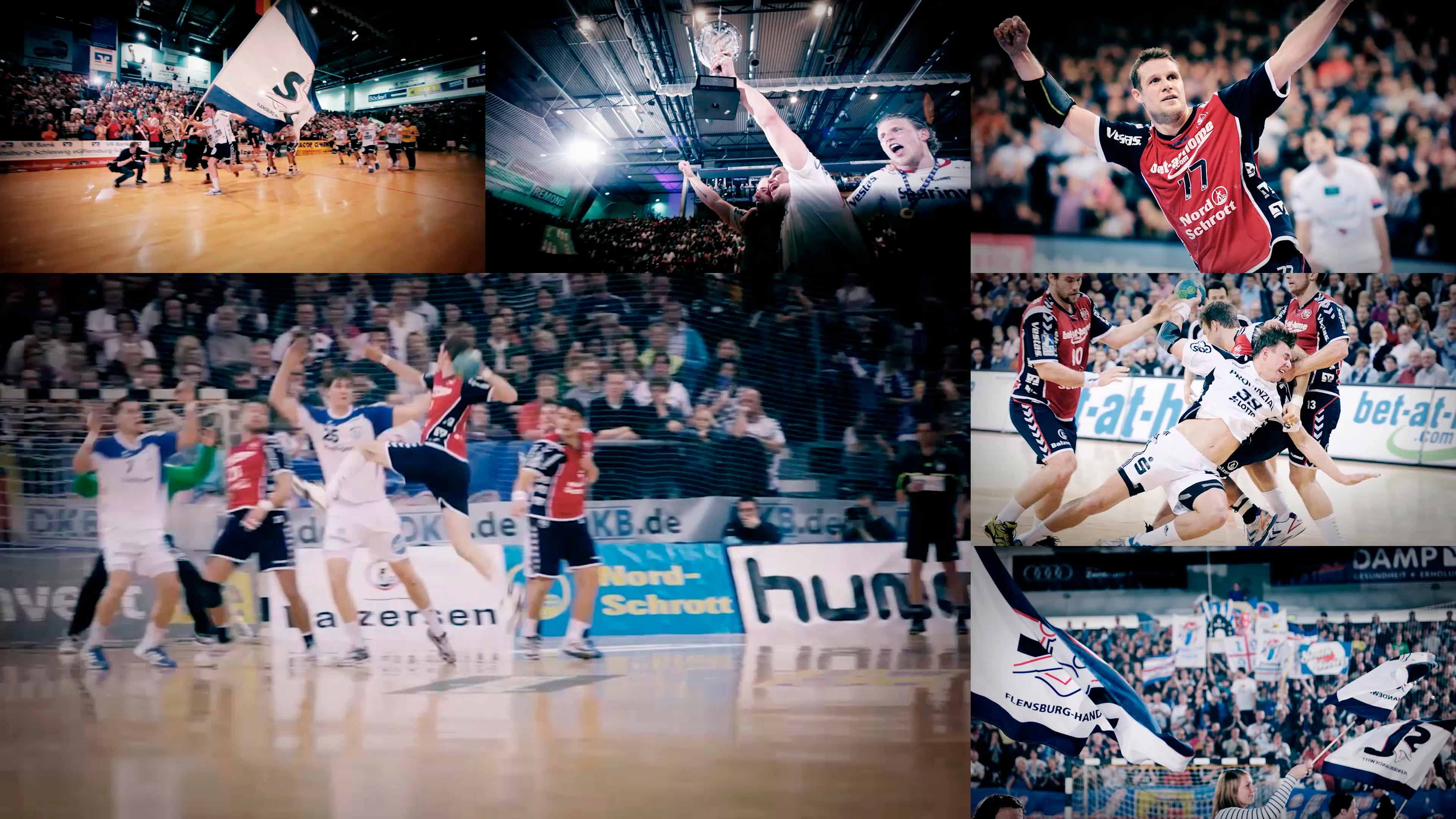 Bildercollage eines SG Spiels