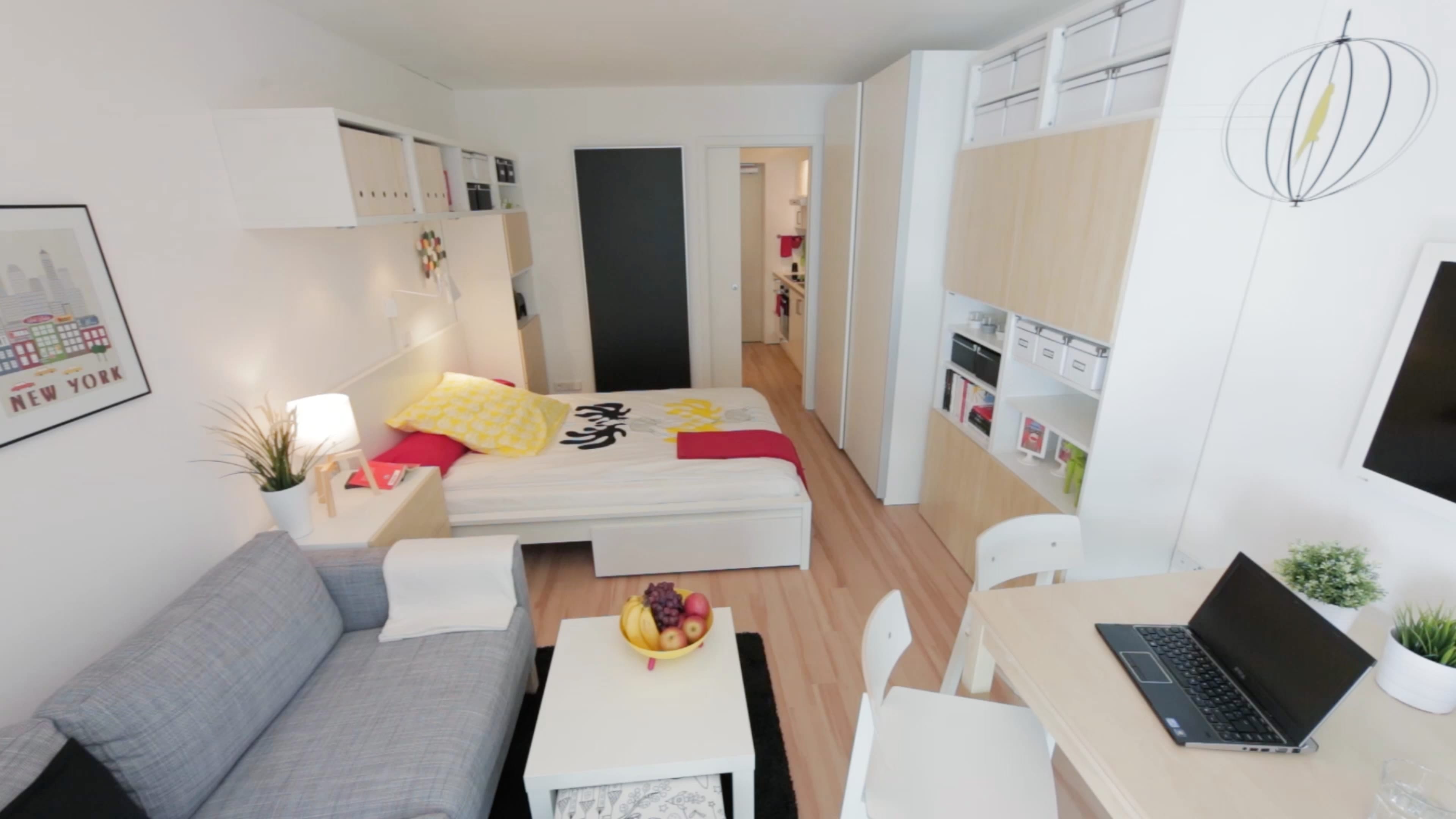 Blick in ein Smartlodge Zimmer