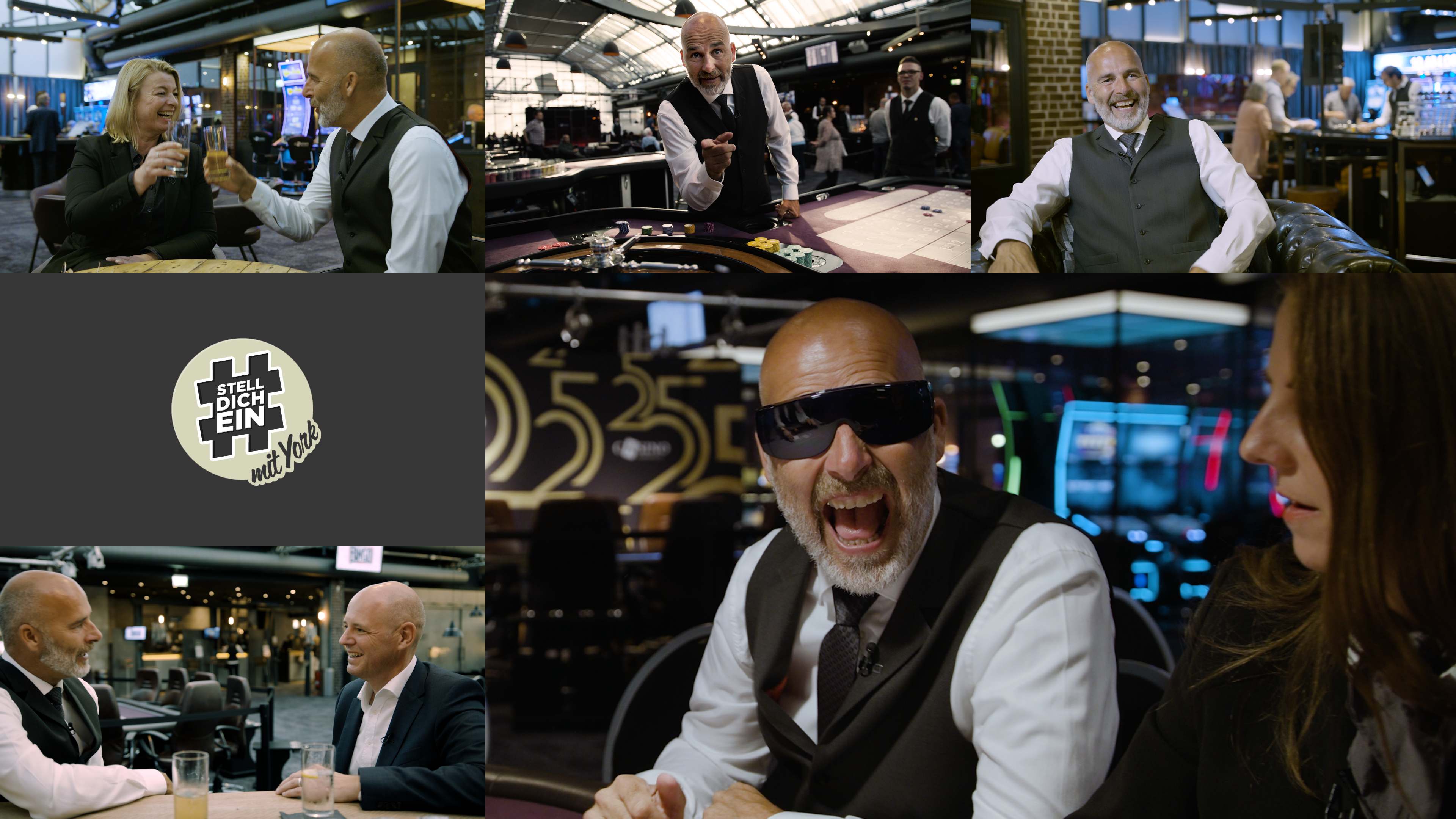 Bildercollage von York im Casino
