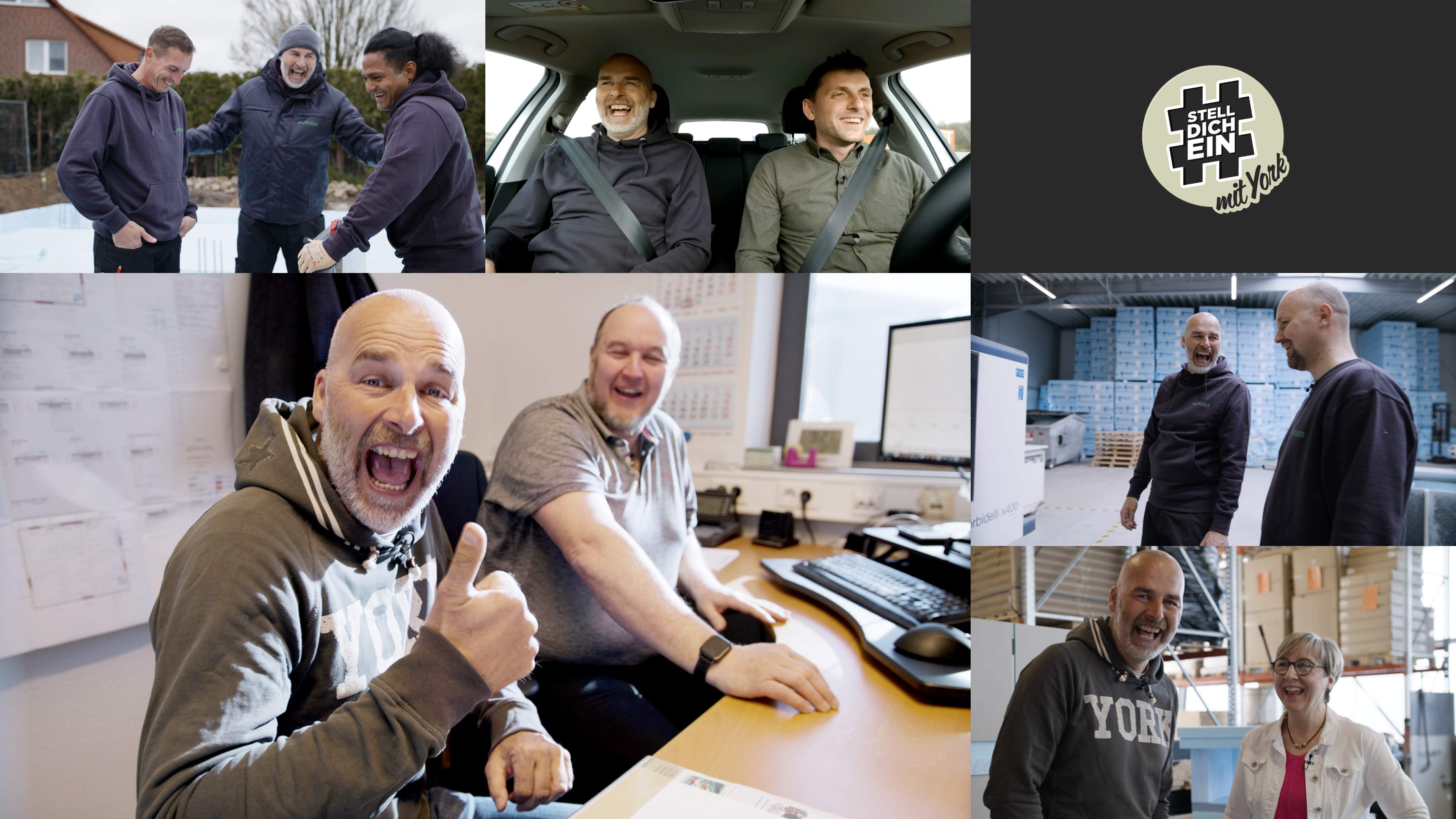 Bildercollage von York bei futura