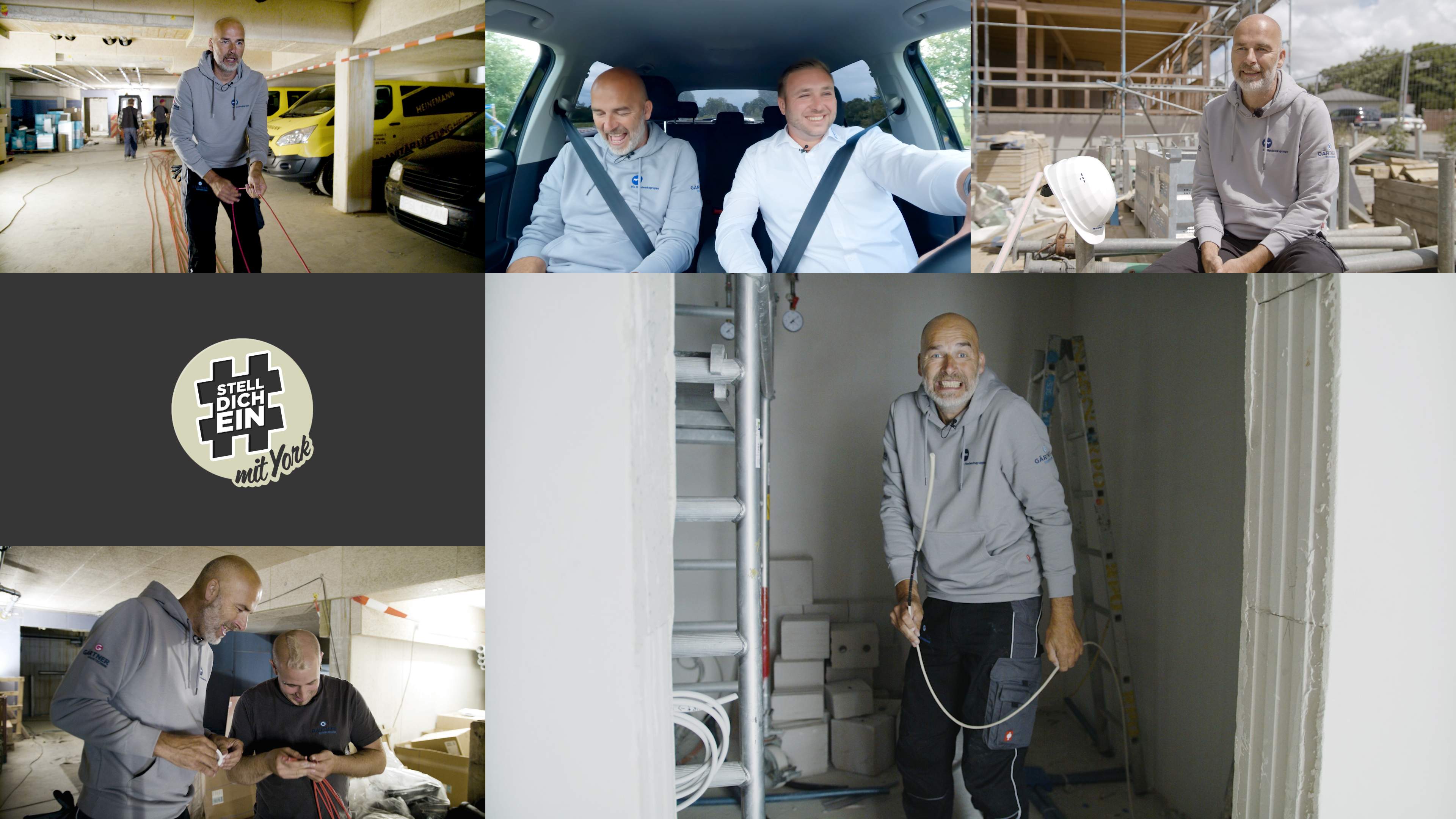 Eine Bildercollage von York bei Elektrotechnik Gaertner
