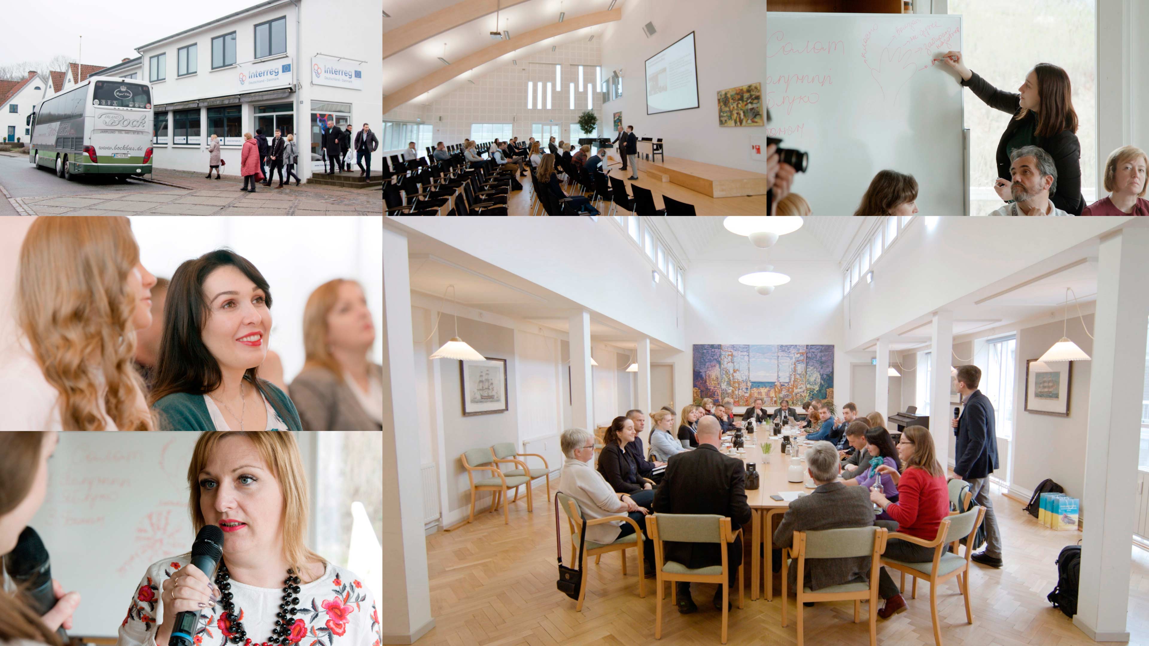 Bildercollage von Study Visit