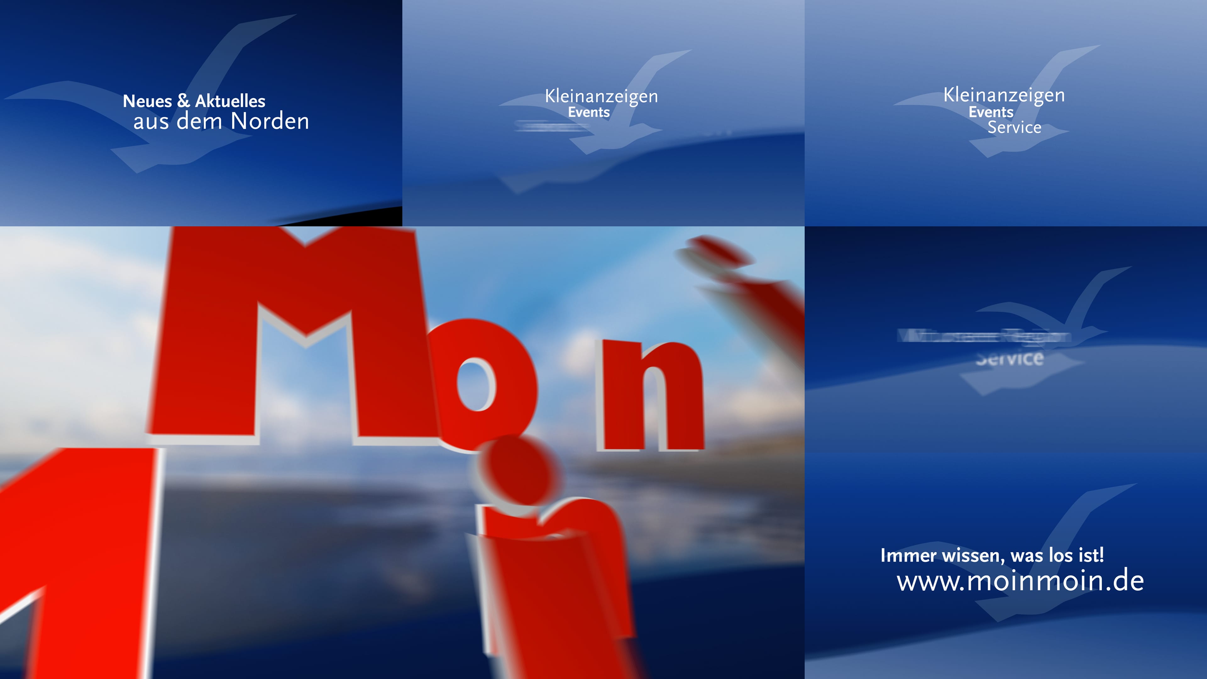 Bildercollage von Moin Moin