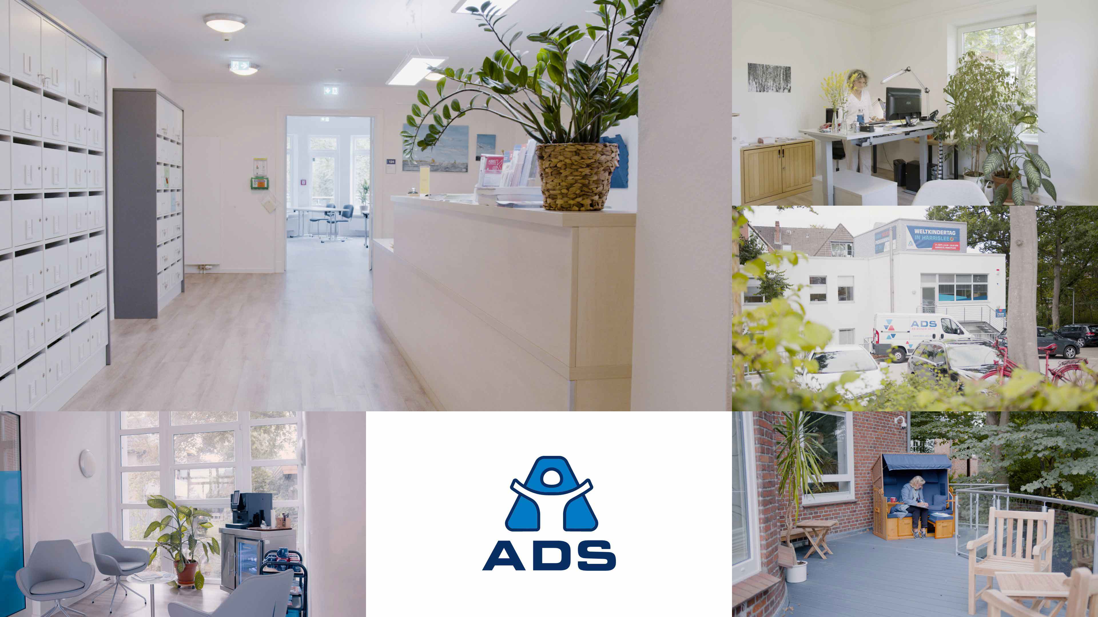 Bildercollage des ADS Haus der Familie