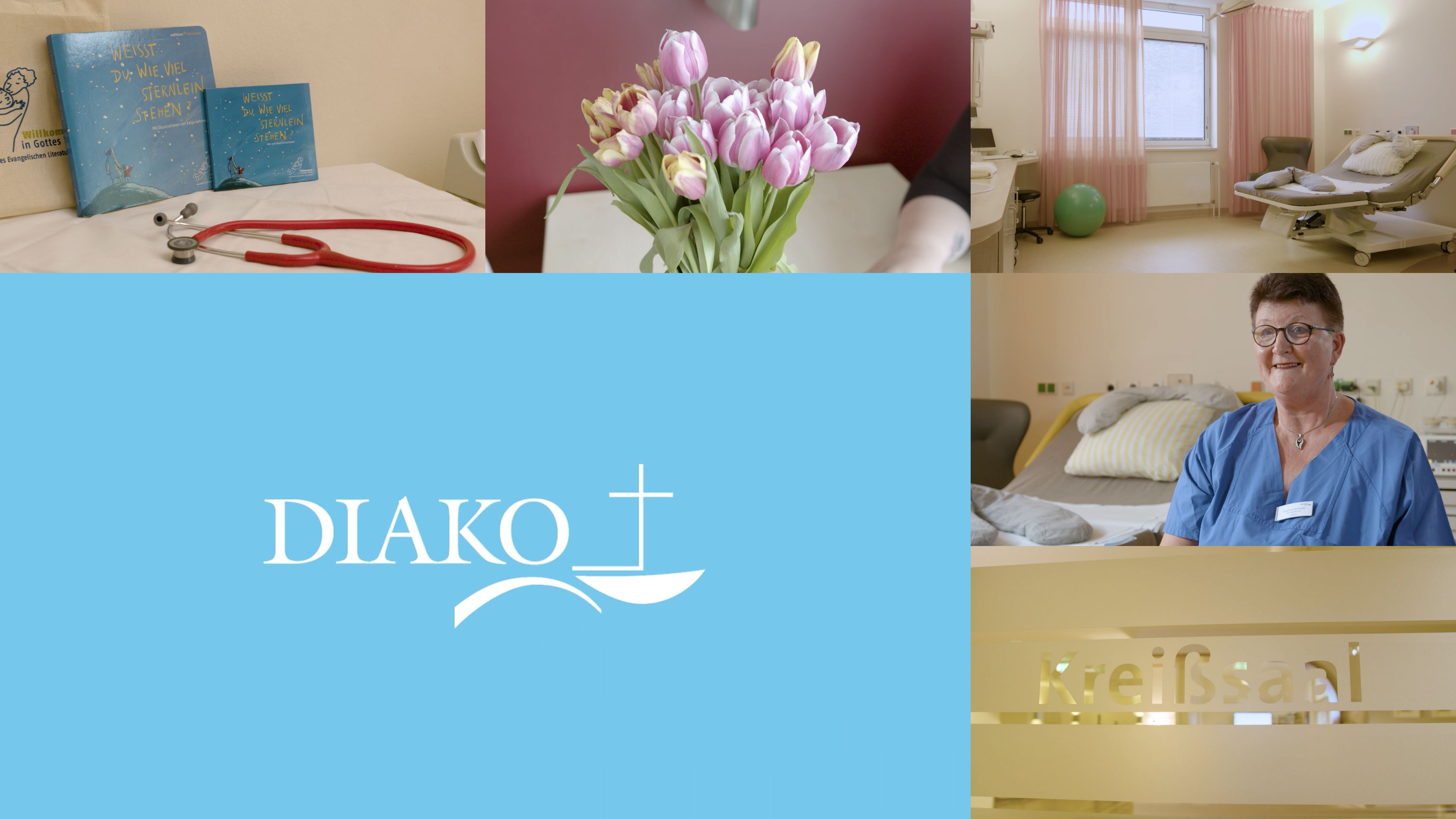 Eine Bildercollage der Diako Flensburg